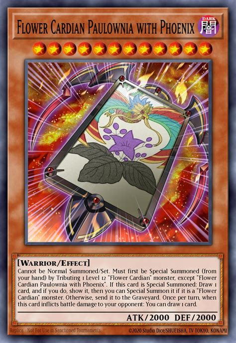 flower cardian deck